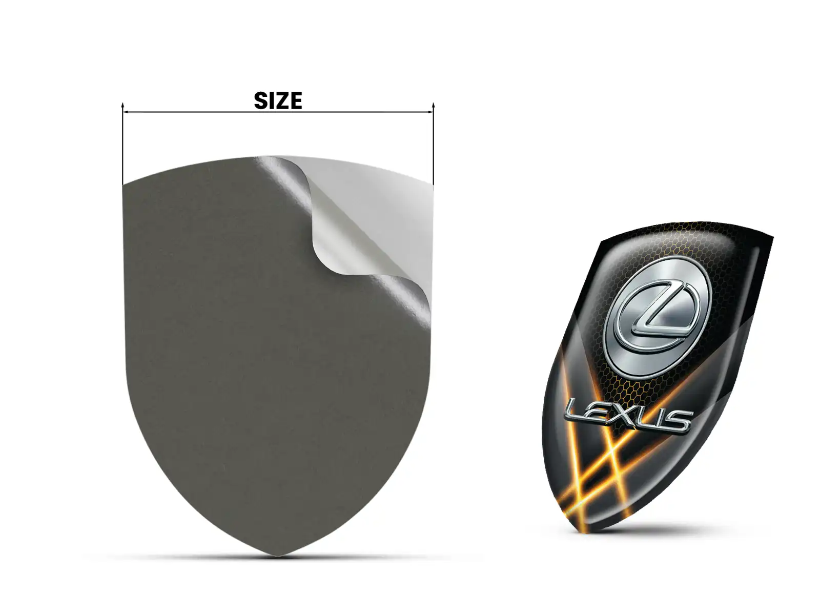 Lexus Türaufkleber Robust Hochwertig Professionell